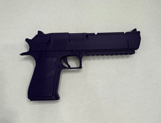 3D Printed Prop Desert Eagle - Dark Purple
