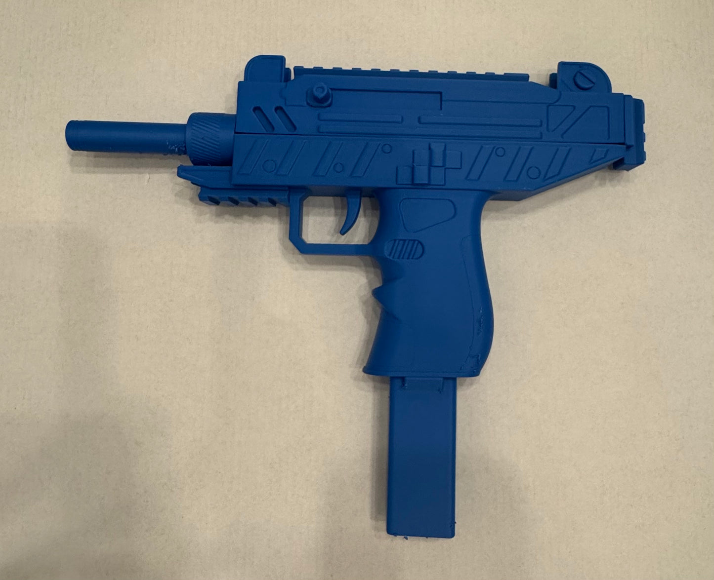 3D Printed Mini Gun- Blue