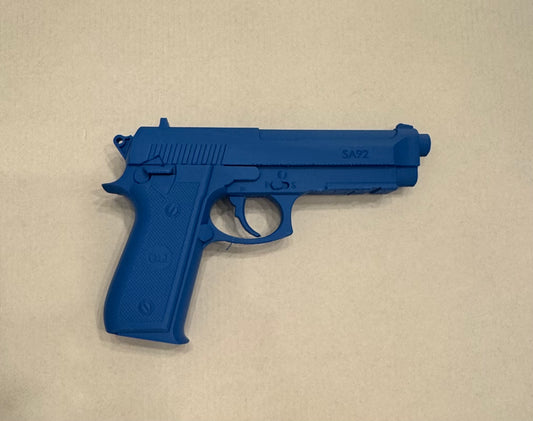 3d Printed Beretta- Blue